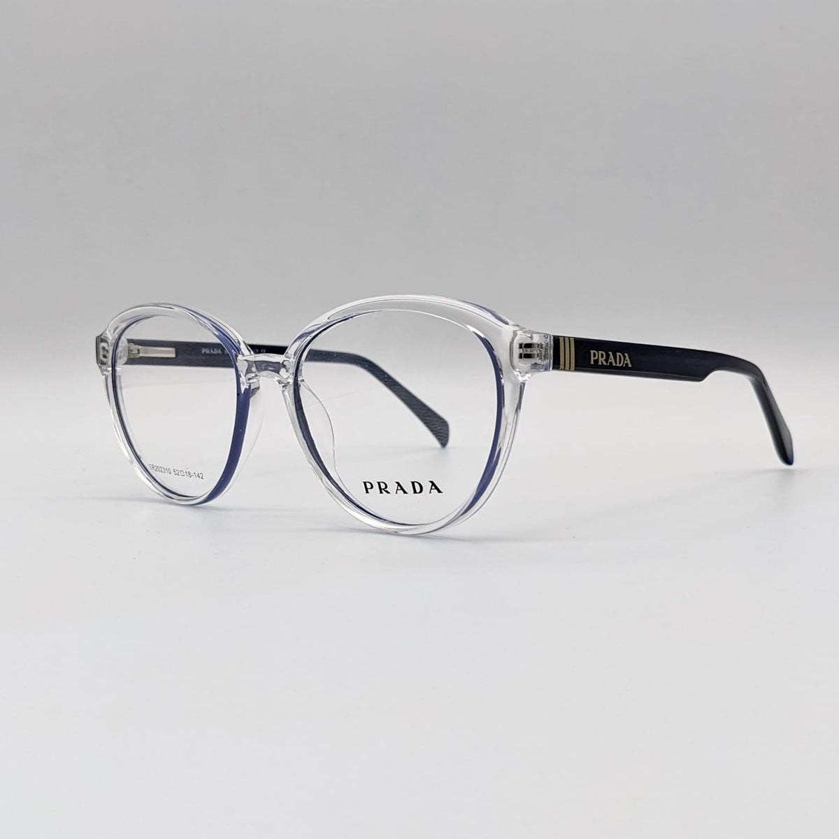Prada Round Eyeglasses – Stylish Designer Frames - Image 4