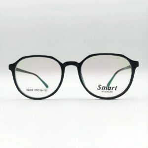 Smart Eyewear Black Glasses – 023 | Premium Lightweight Black Frame