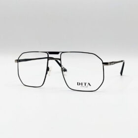 DITA Lancier Square Black Metal – 22 | Premium Luxury Eyewear