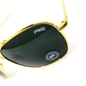 Randolph Style Aviator Sunglasses – Gold & Green