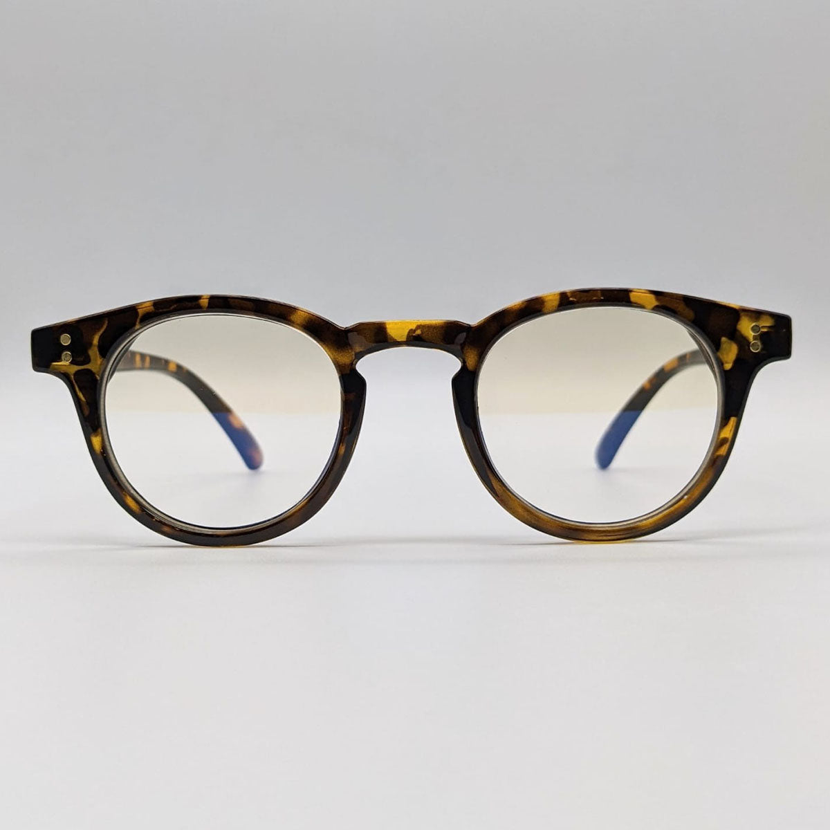 Round Glasses | Acetate Unisex | Tiger Print