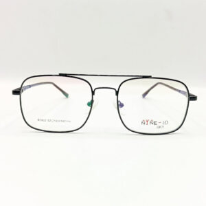 NINE 10 Sky Metal Glasses in Black Color - 032