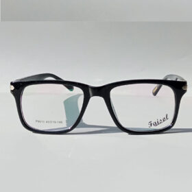 Faisal Bold Sheet Black – 993 | Premium Bold Black Eyewear
